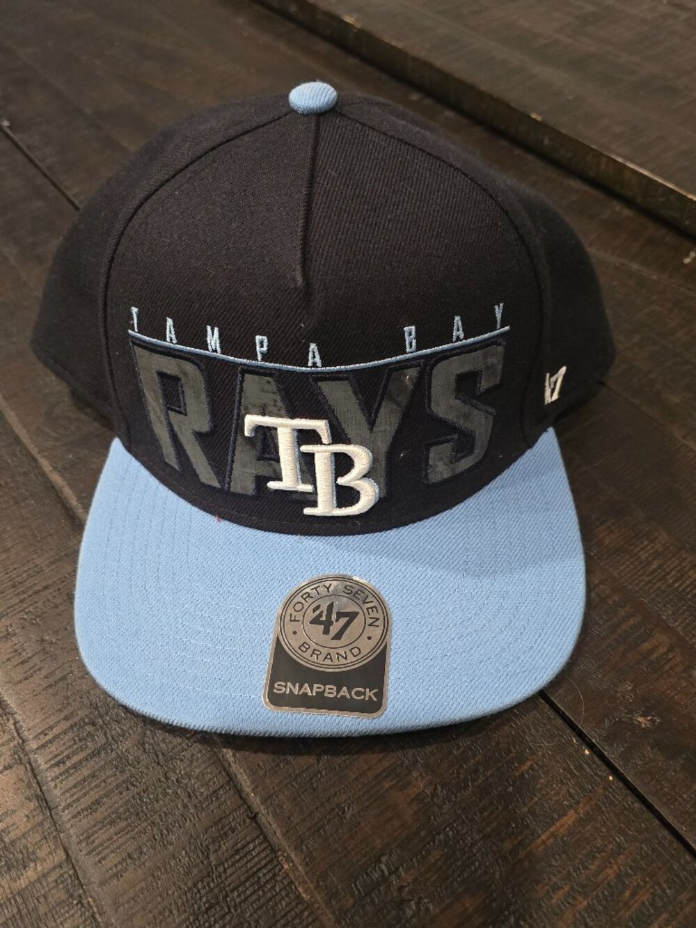47 brand Tampa Bay Rays snapback hat